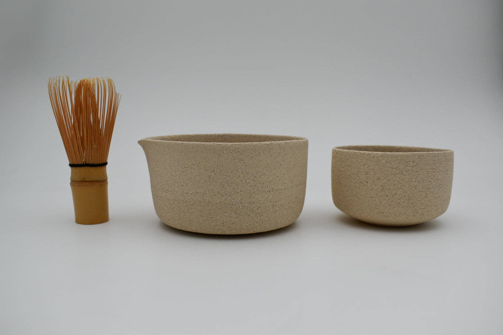 Unika Studio - Wholesale Bowl - Matcha Bowl Set I Handmade Stoneware Ceramic Tea Cup Set