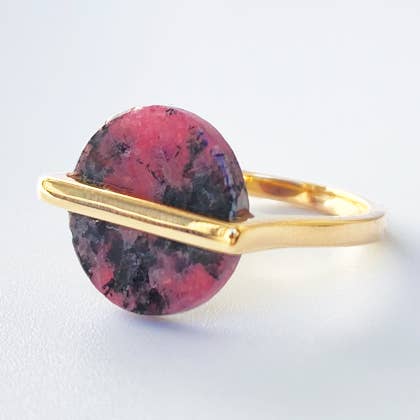 Xalapa Ring - Gold Plated - Rodhonight for wholesale by TALISMAS BIJOUX