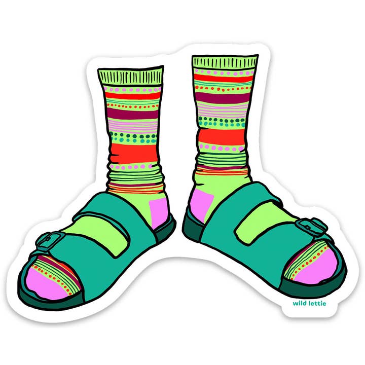 Stylin' Sticker for wholesale by Wild Lettie