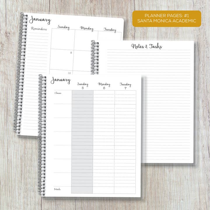 Practical Paper Company - Vente Agendas - Luxe Planners + Onglets et Pochette1