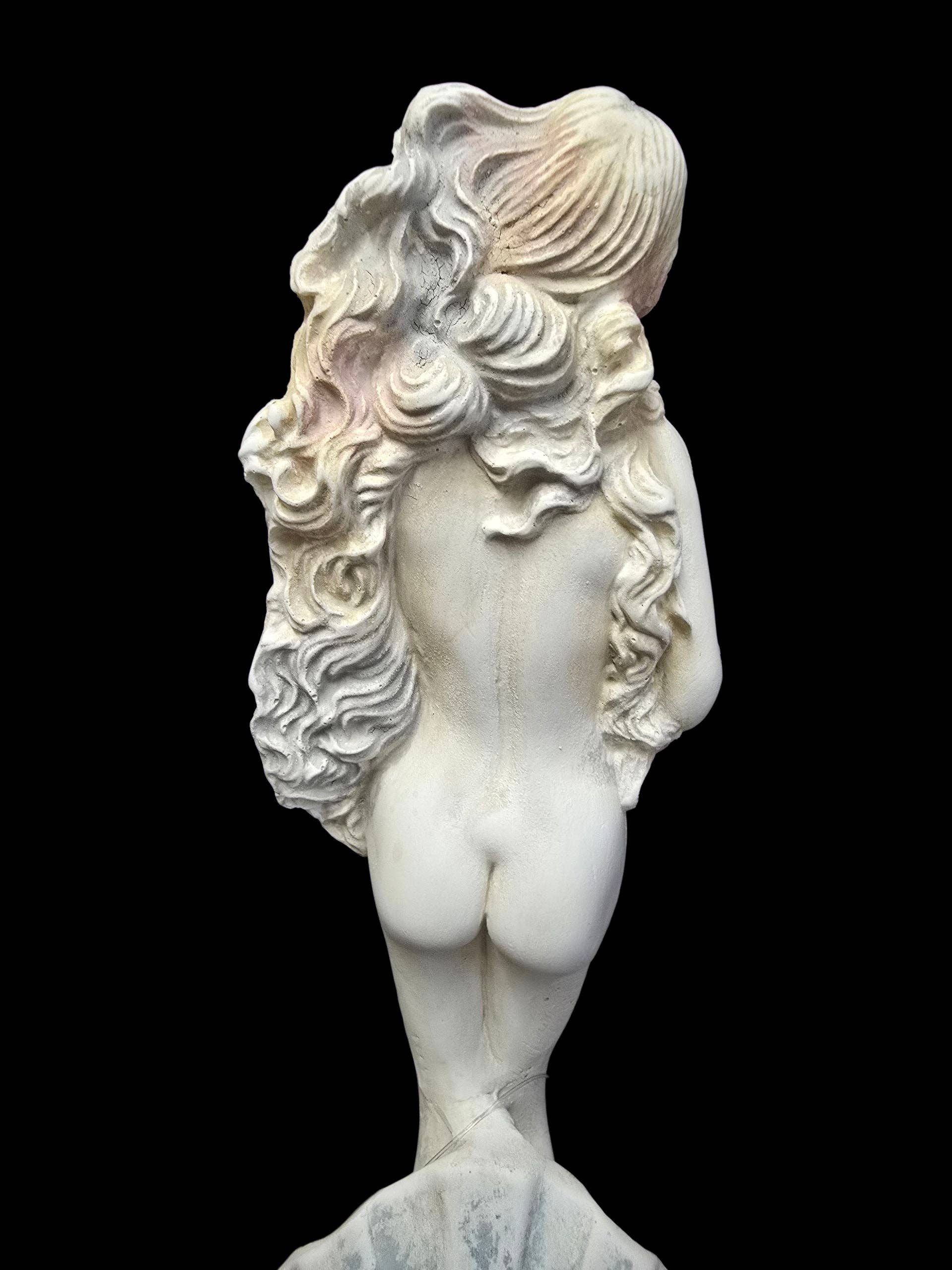 2 Greeks Inc - Wholesale Sculpture - Alabaster Statue of Aphrodite Anadyomene2