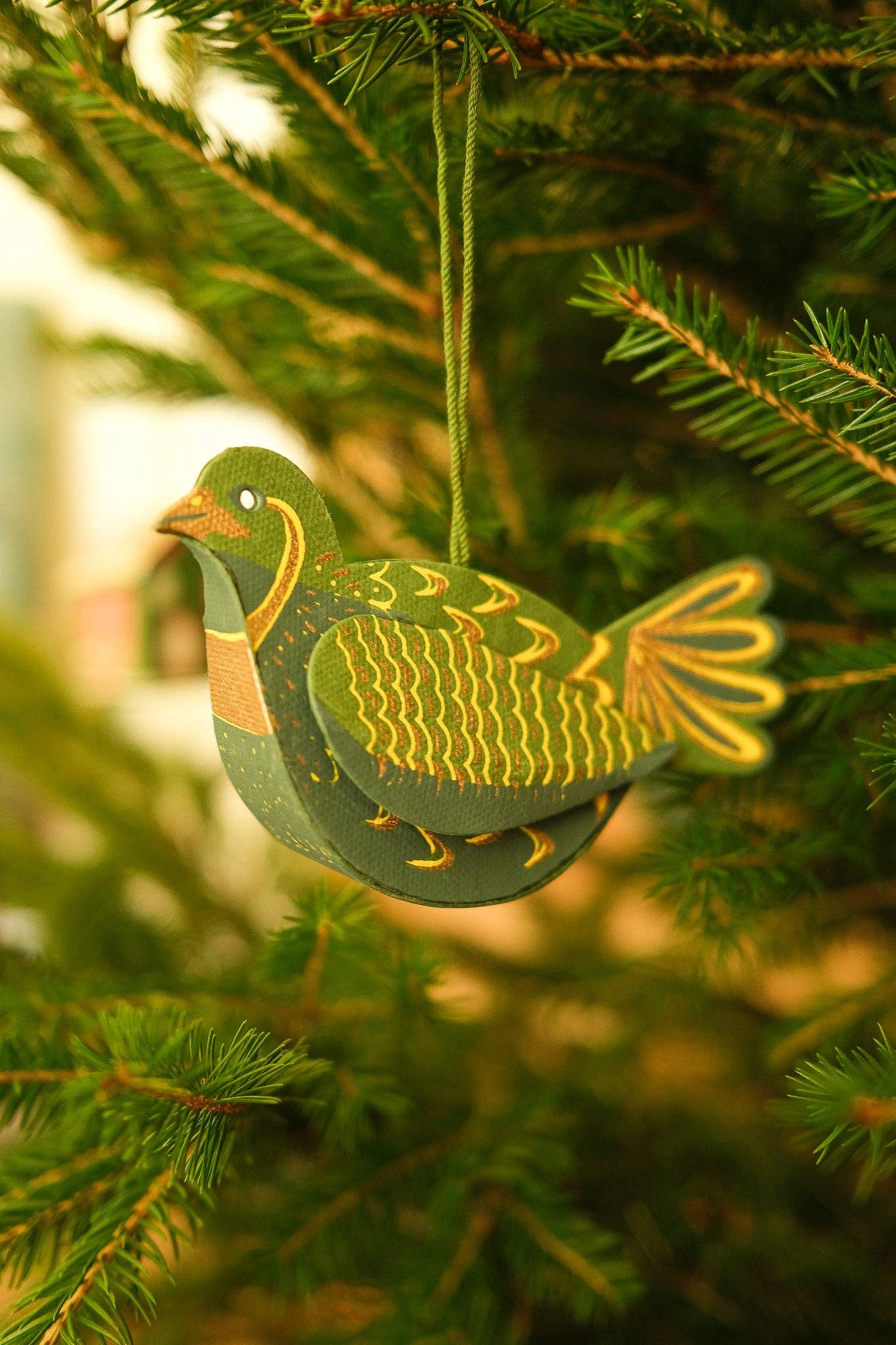 East End Press – wholesale Prydnad – Partridge skärmtryckt bräddekoration10