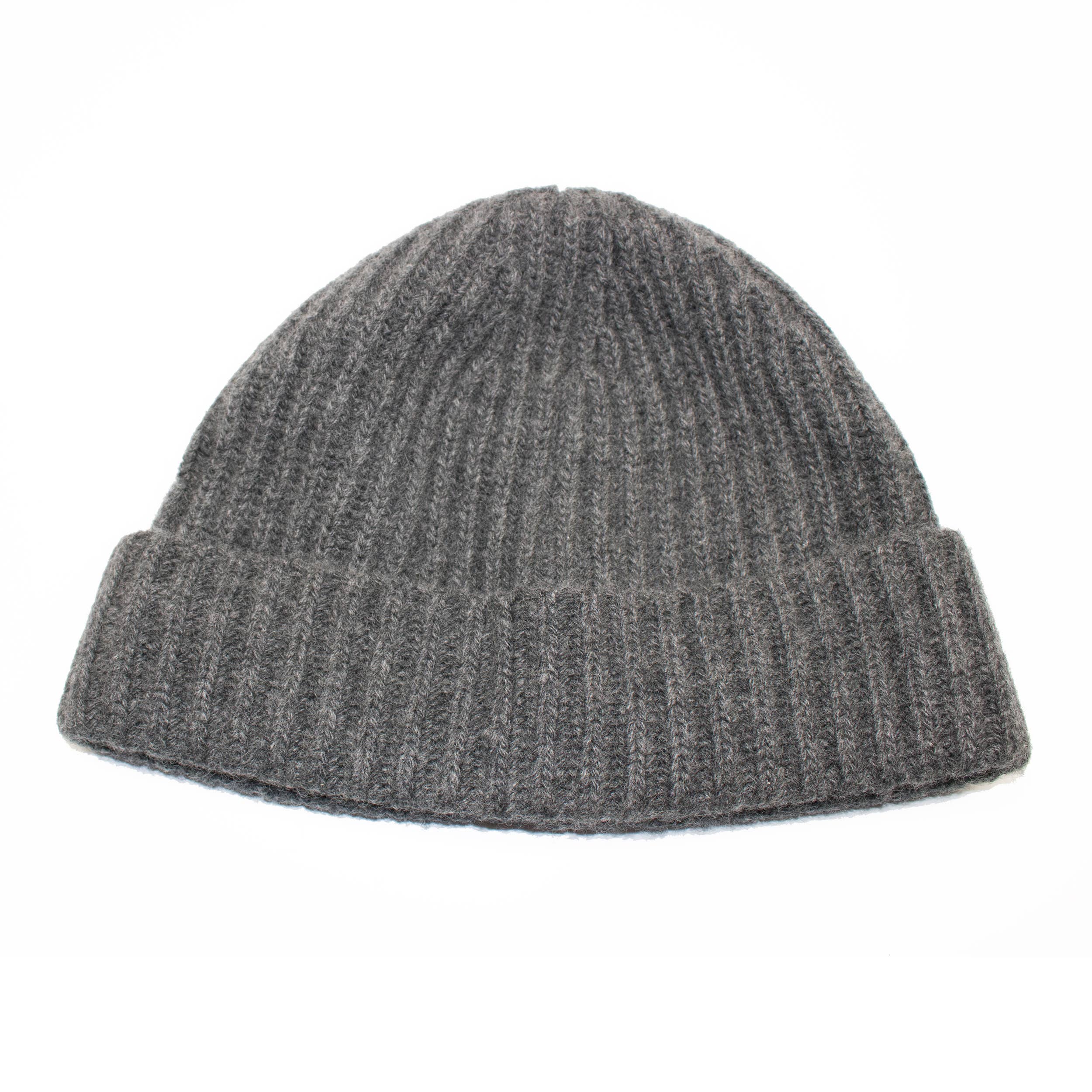 Portolano - Wholesale Beanie - Unisex - CASHMERE CHUNKY RIBBED HAT10