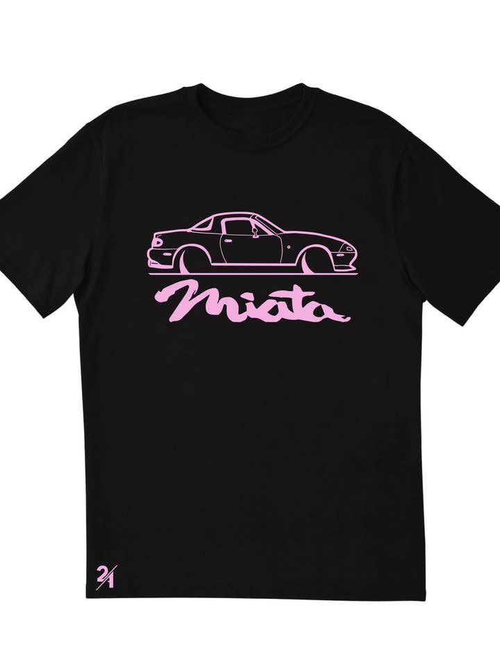 PINK MIATA T-SHIRT for wholesale by 21autocrew