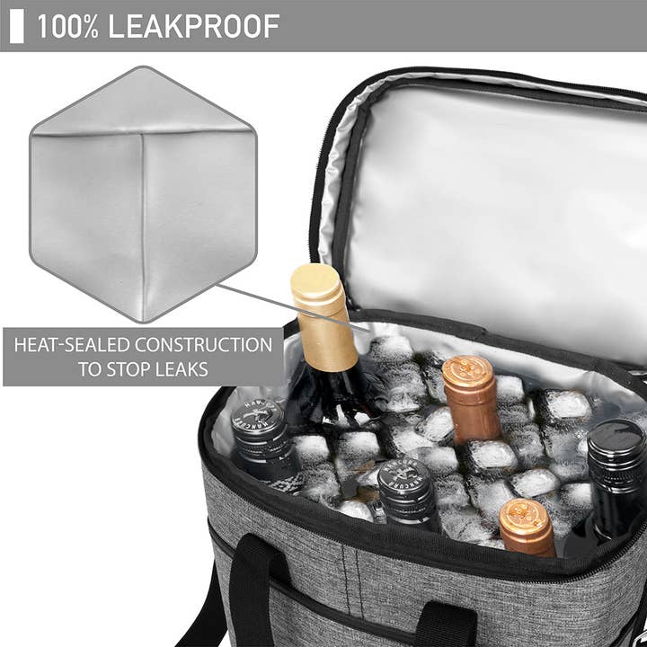 OPUX - Wholesale Wine Tote - 6 Bottle Wine Carrier Bag50