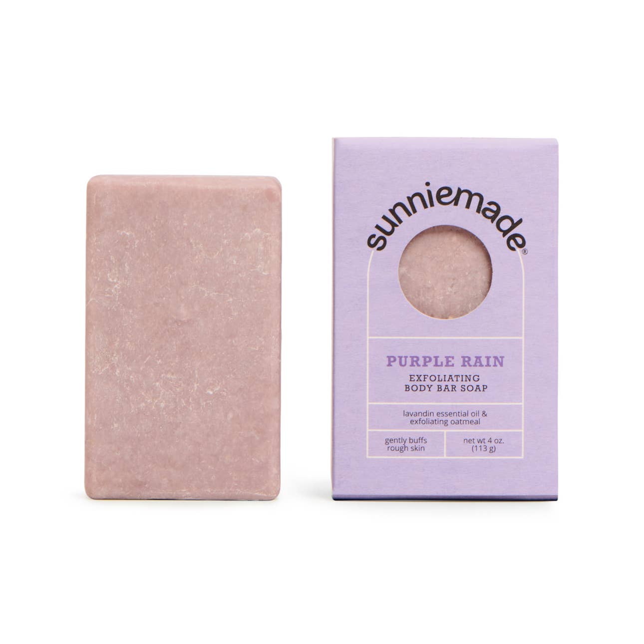 Sunniemade - Wholesale Bar Soap - Purple Rain Exfoliating Body Bar Soap3