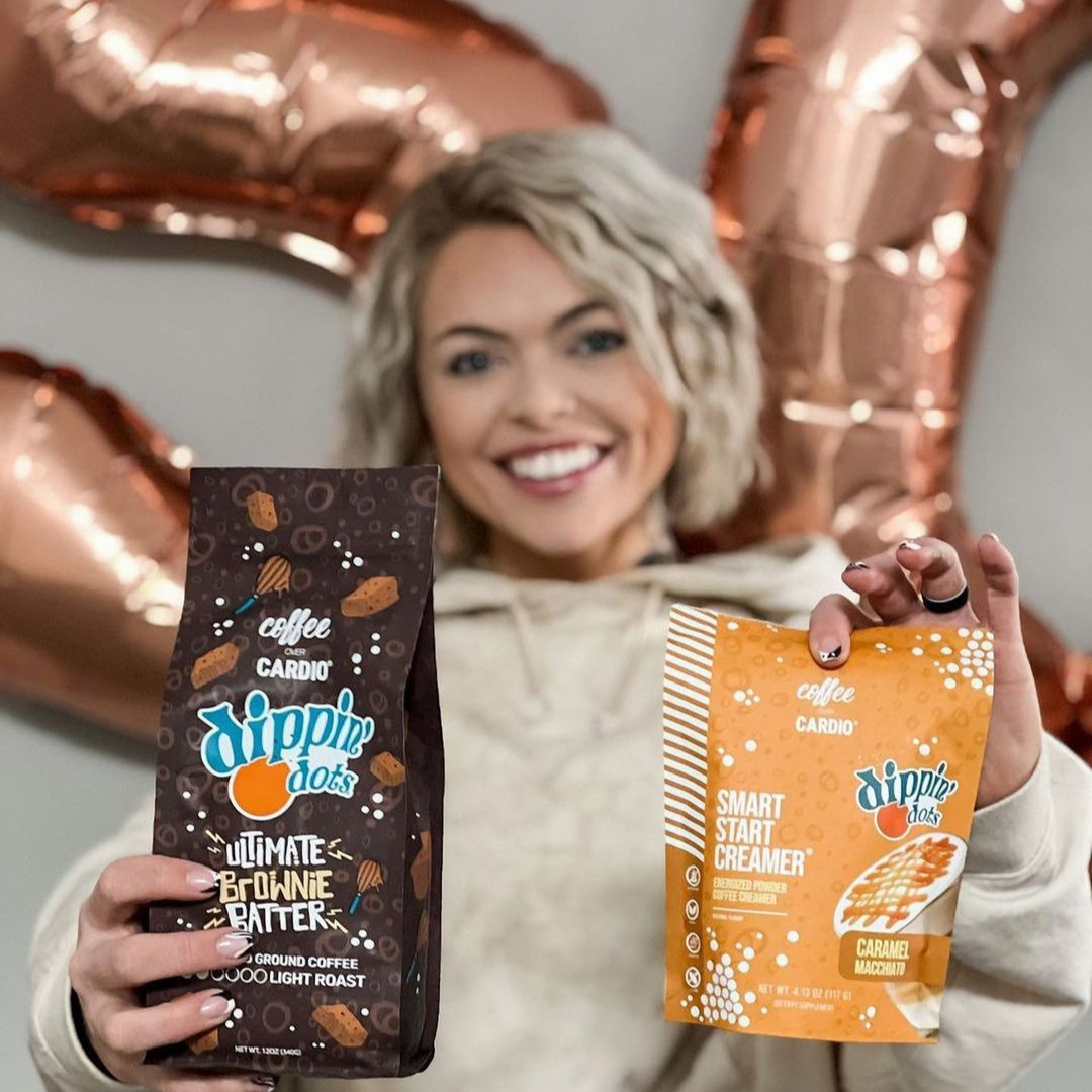 Coffee Over Cardio® - Wholesale Ground Coffee - Dippin' Dots® Brownie Batter Ground Coffee - Light Roast5