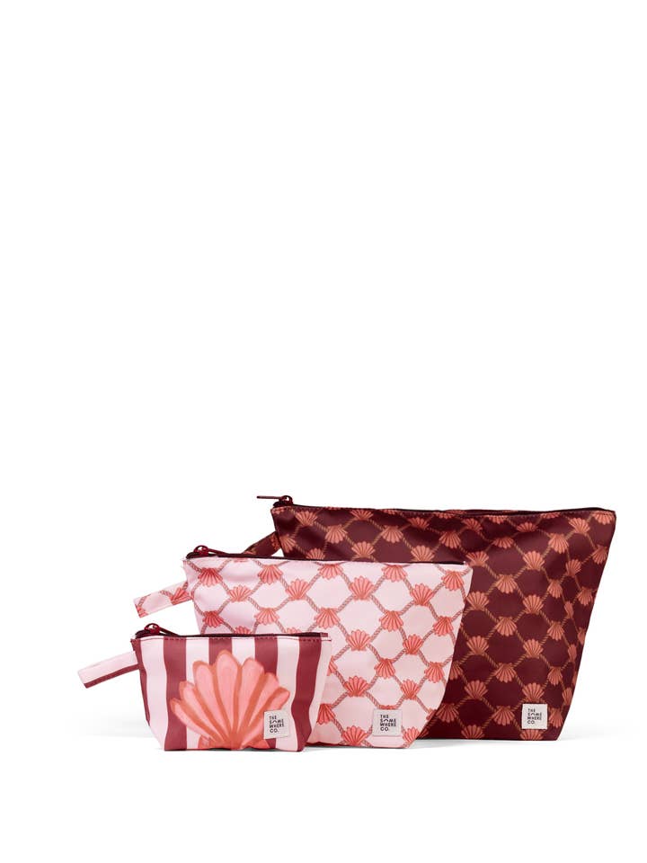 Trio de pochettes souvenirs pour la vente par The Somewhere Co.