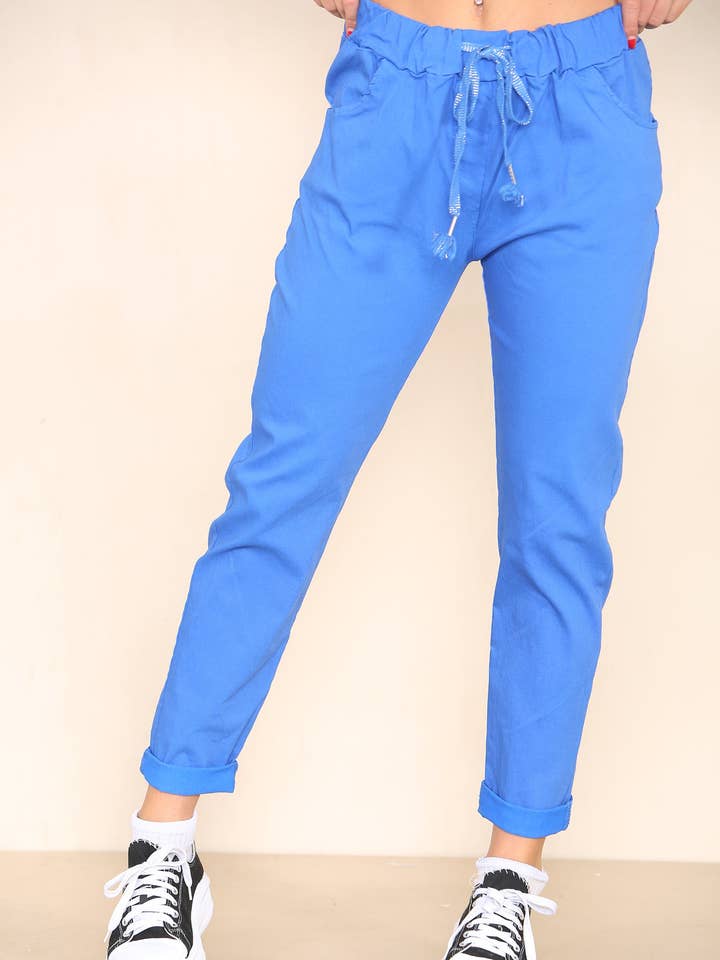 Kurt Muller - Wholesale Pants - Women's - Plain Bi-Stretch Magic Trousers