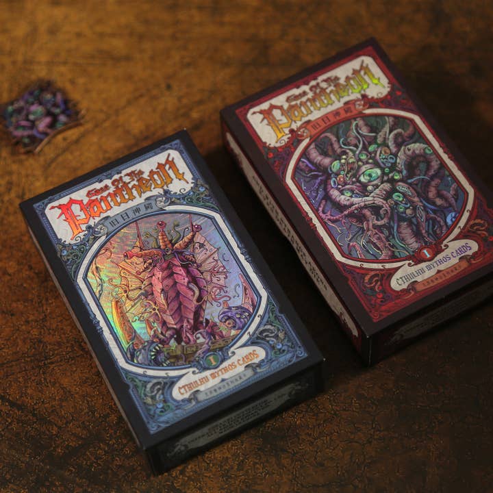 Vermilion Collection - Wholesale Tarot Cards - Gaze of the Pantheon Cthulhu Mythos Character Cards12