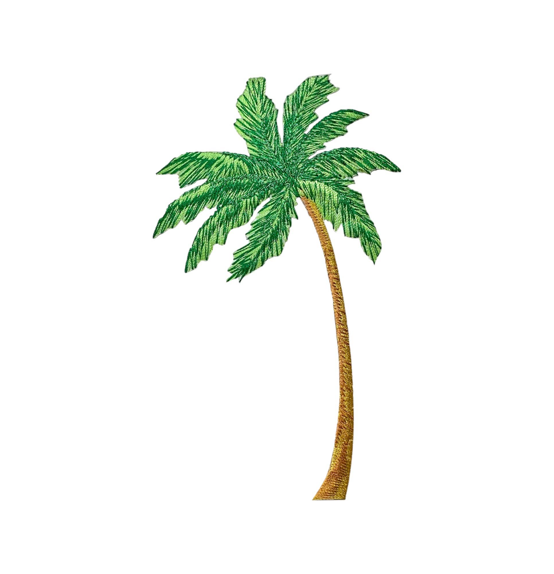 Wholesale Applique - Wholesale Patch - Tropical Palm Tree Coastal Beach Iron on Patch