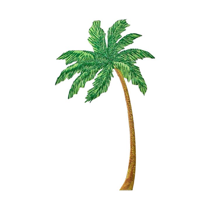 Wholesale Applique - Wholesale Patch - Tropical Palm Tree Coastal Beach Iron on Patch0