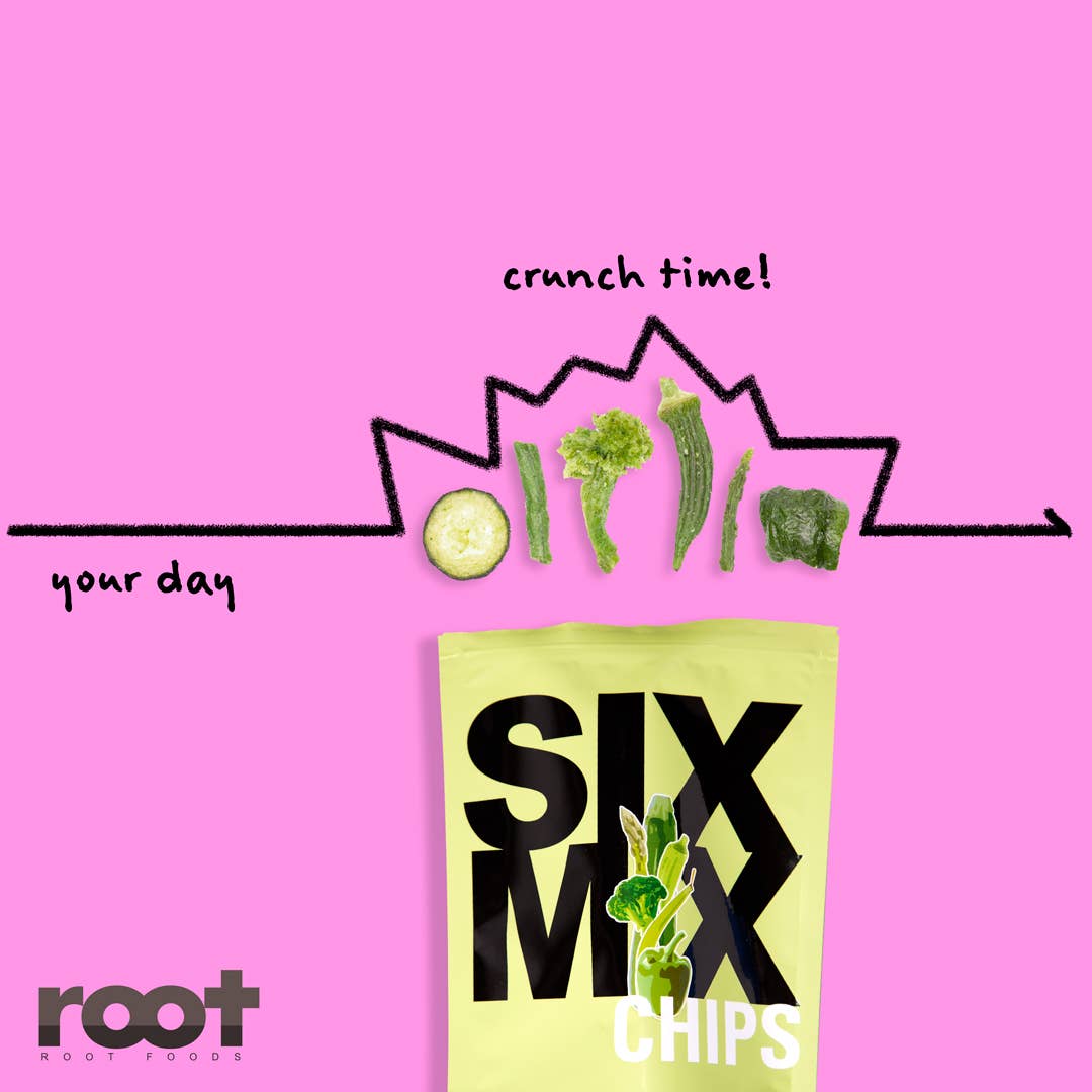 Root Foods - Wholesale Chips - SixMix – Inner Case - 6 bags7
