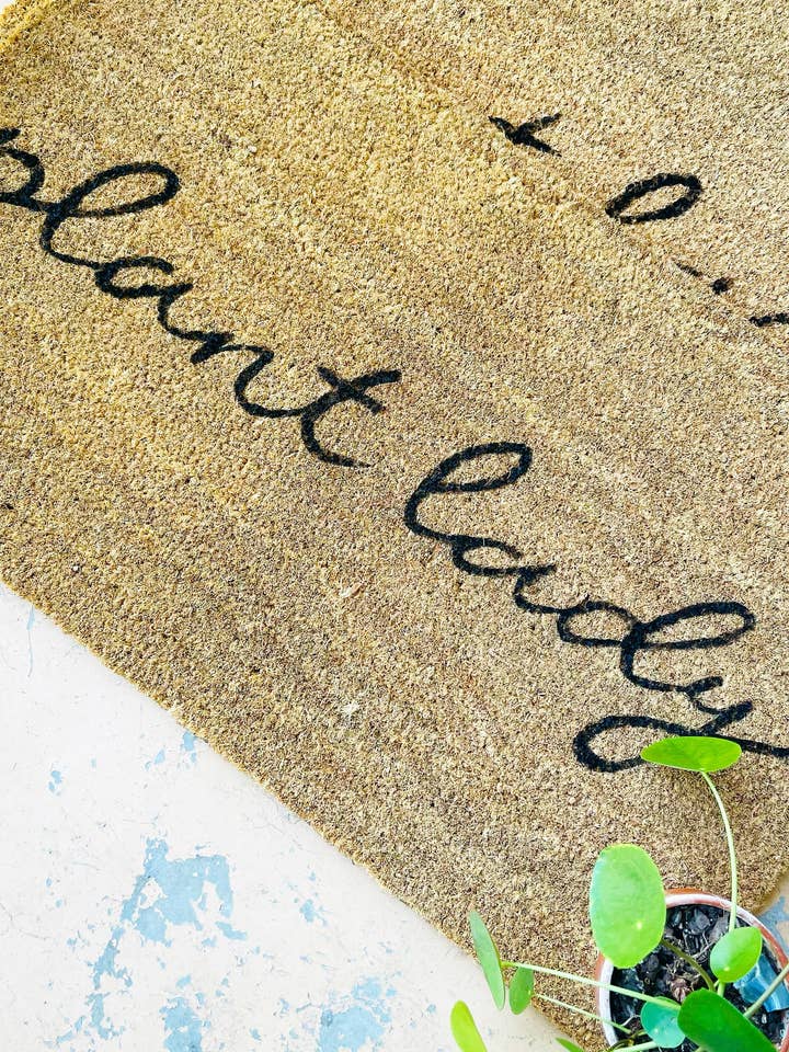 Plant Door Mat for wholesale by Green Jeans Houseplants