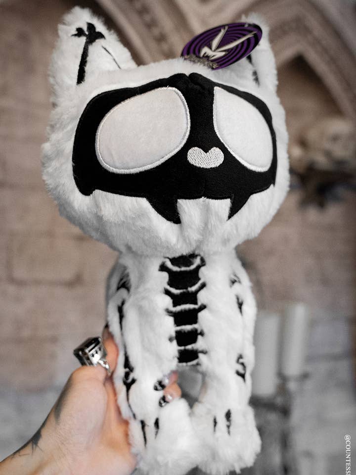 Ghost Kitty Plush Toy for wholesale by vampirefreaks