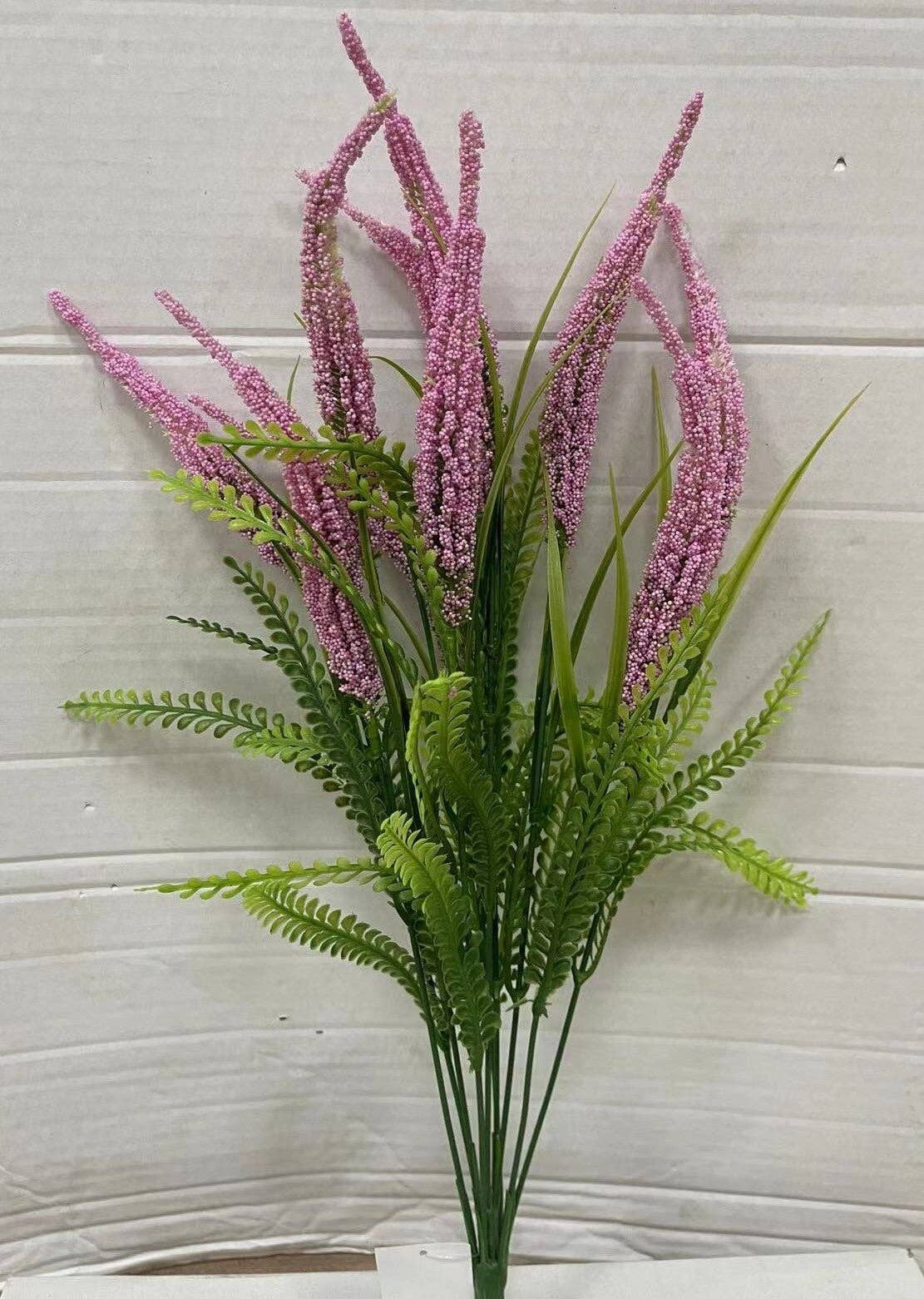 General Wholesale Inc - Wholesale Artificial Flowers - VERONICA SPIKE X 10 PINK - 971360