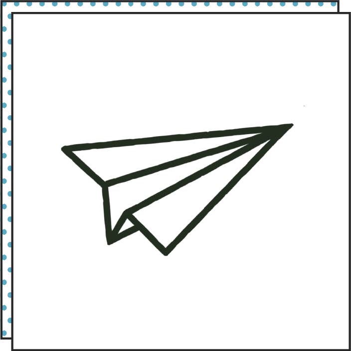 Tattoonie - Wholesale Temporary Tattoo - THE PAPER PLANE Tattoo (Pack of 2)