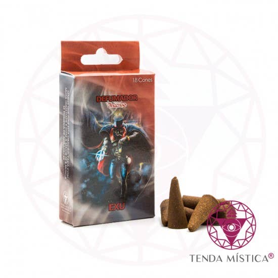 Tenda Mística – Engroshandel Røgelse – Cone Exú Røgelseskegler0