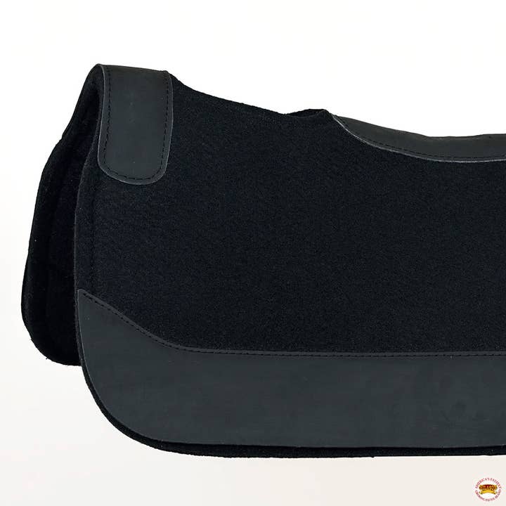 HILASON - Wholesale Horseback Riding Gear - HILASON 31 In X 30 In Western Horse 100% Wool Felt Saddle Pad40