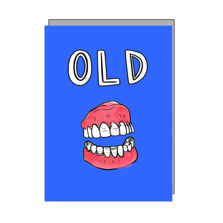 Old birthday card for wholesale by Go La La