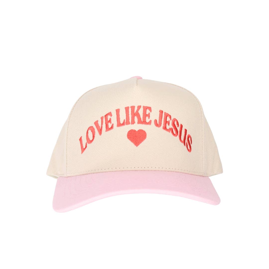 Stitch Your Style - Wholesale Truckerpet - Dames - Liefhebben als Jezus Geborduurde Truckerpet2