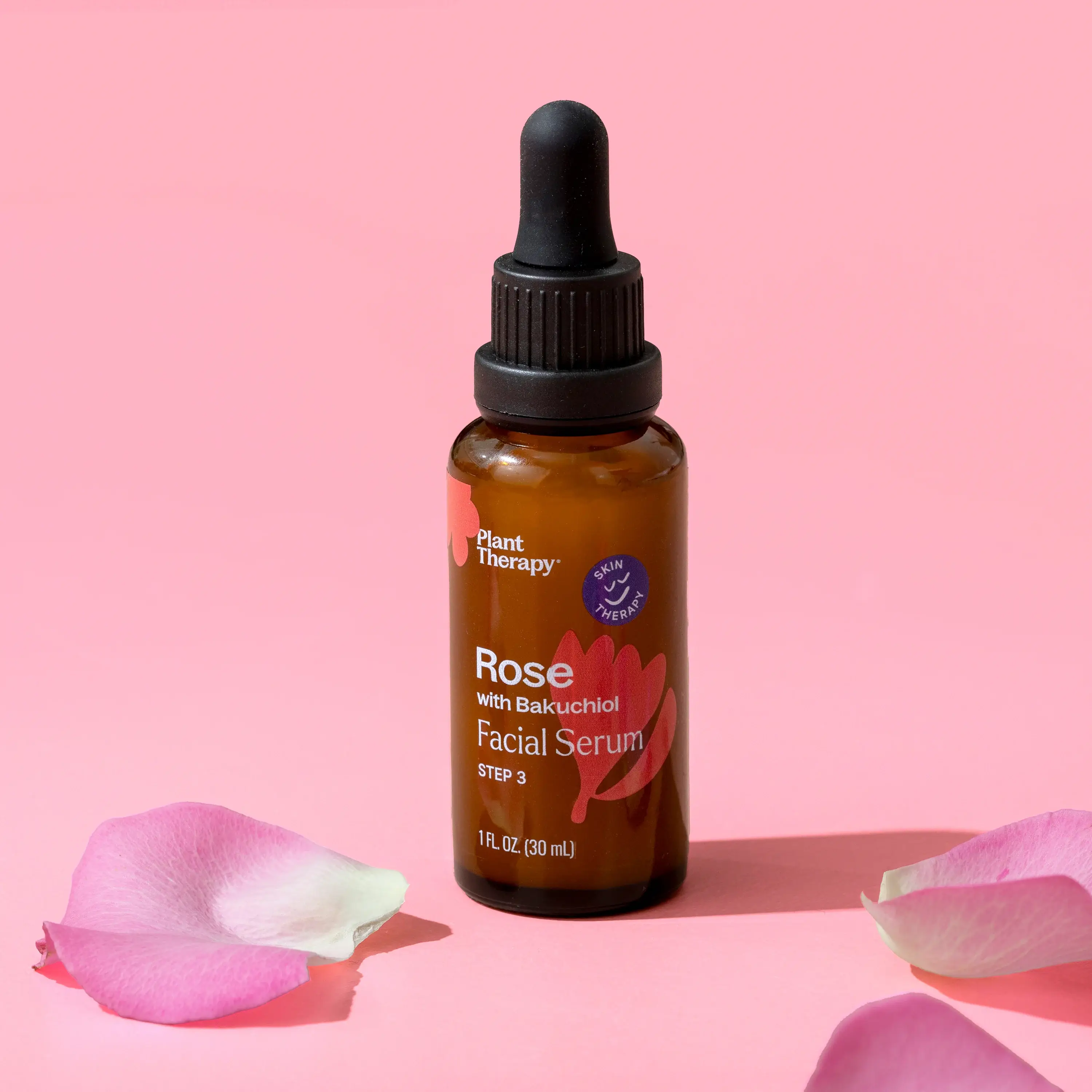 Plant Therapy - Vente Concentré/sérum pour le visage - Sérum visage à la rose et au bakuchiol1