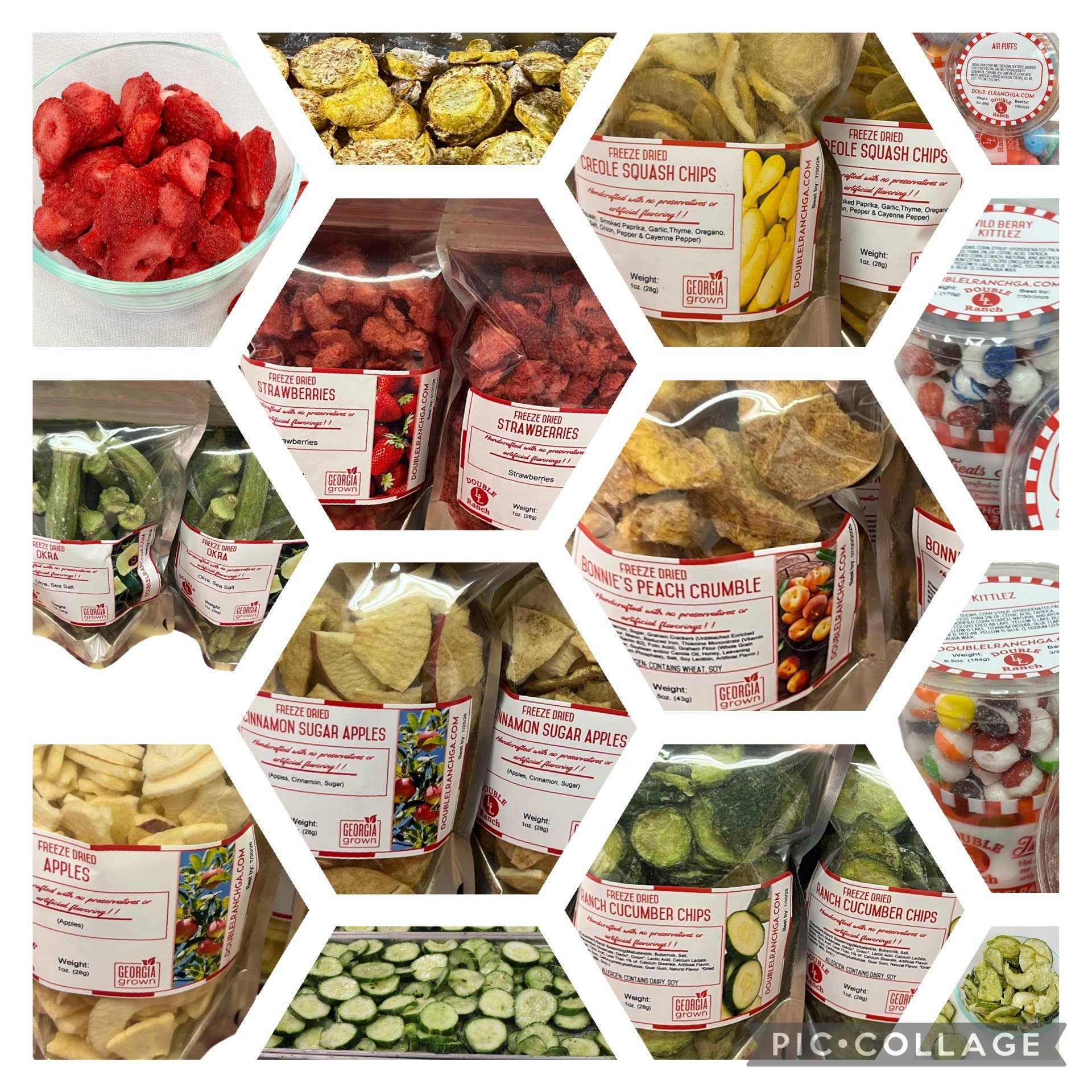 Double L Ranch - Wholesale Dried/Dehydrated Fruit - Cinnamon Sugar Apples, Freeze Dried3