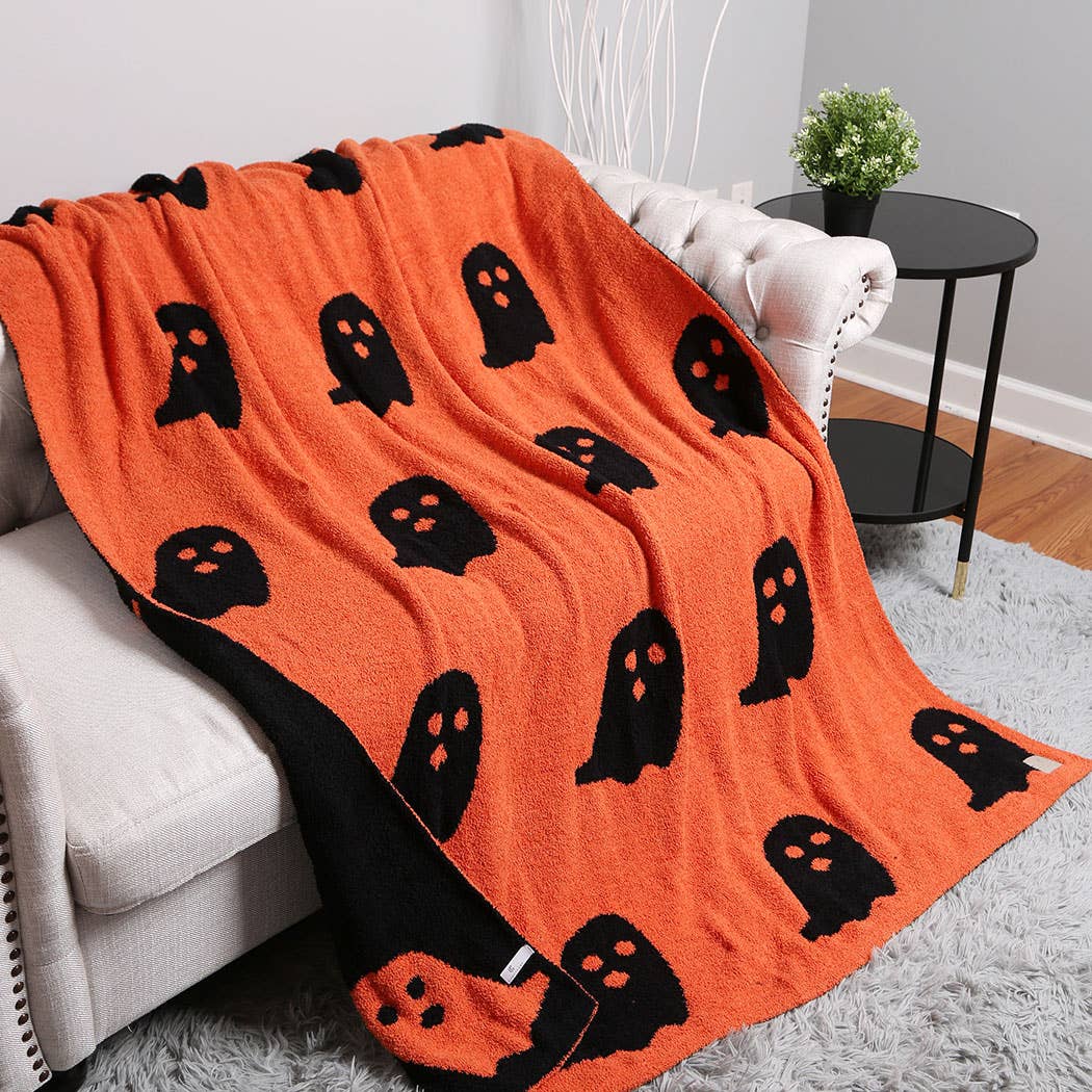 Fashion City - Wholesale Throw Blanket - Ghost Patterned Throw Blanket8