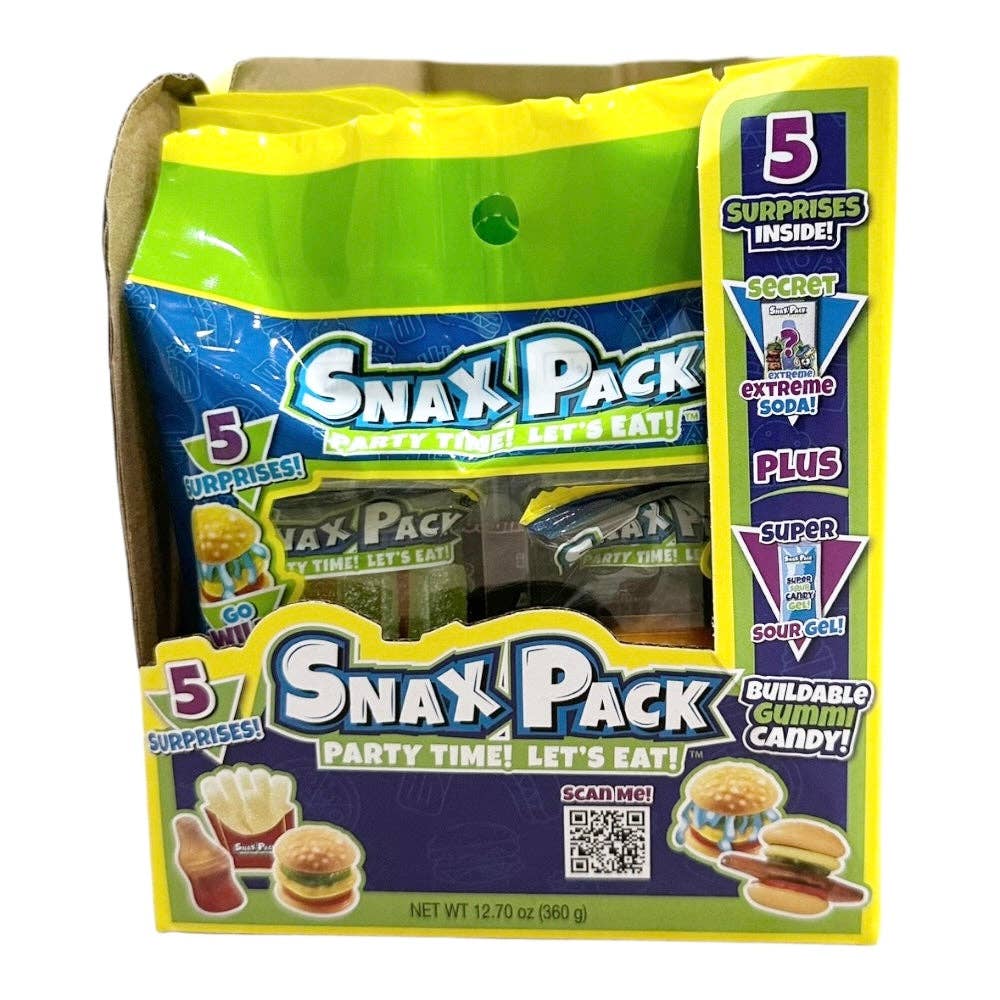 Cow Crack Wholesale - Wholesale Gummy - Snax Pack Party Time Buildable Gummi Candy 0