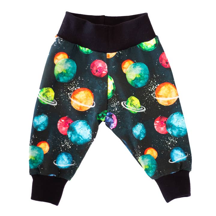 Planeten Bio-Kleinkind-Leggings für den Großhandel von My Mini Munch