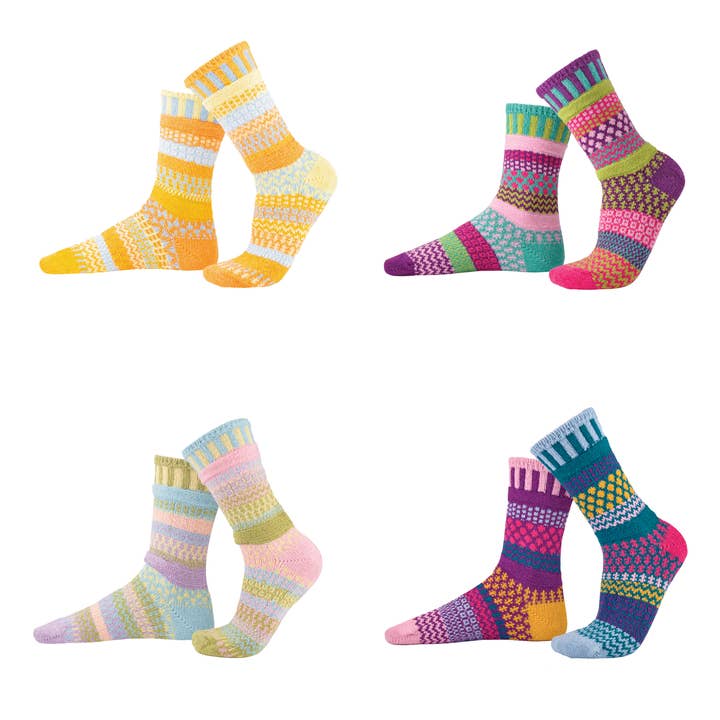 Easter Basket Crew Sock Bundle for wholesale by Solmate Socks