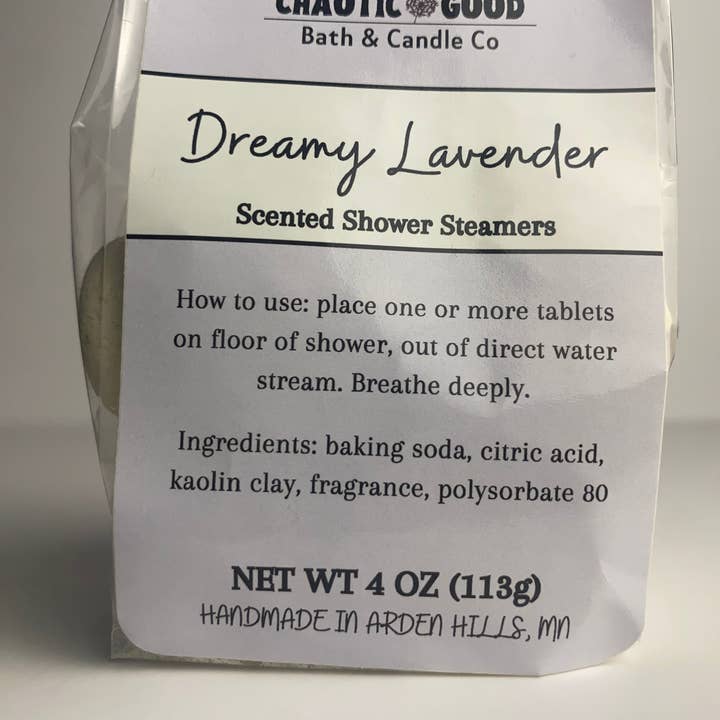 Chaotic Good Bath & Candle Co - Wholesale Shower Steamer/Bomb - Shower Steamers6