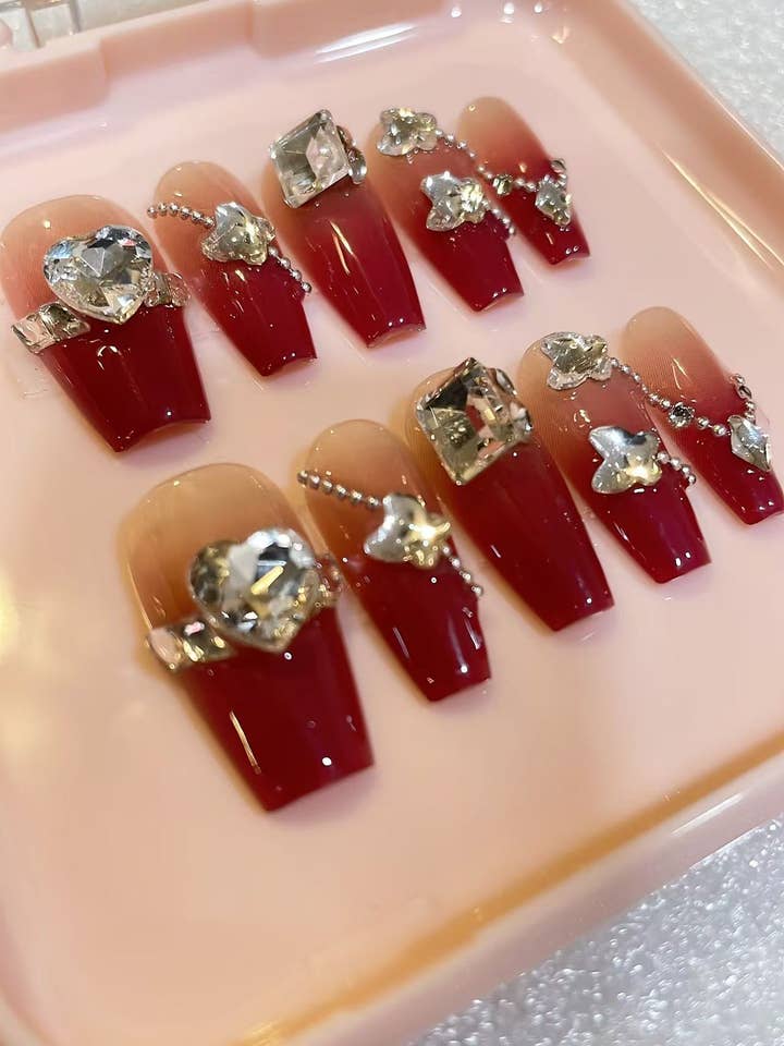 Handmade Press On nails, 2025 New designs, Spring nails for wholesale by Azurenailshop