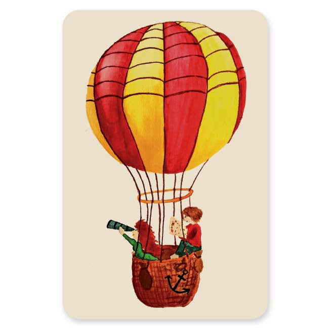 Postkartenreisen - In der Luft für den Großhandel von Silly Goose