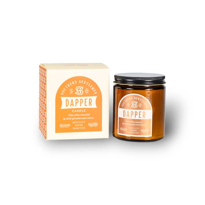Dapper for wholesale by Bourbon Royalty Candle Company