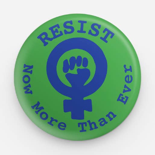 Button - Resist for wholesale by All Very Goods