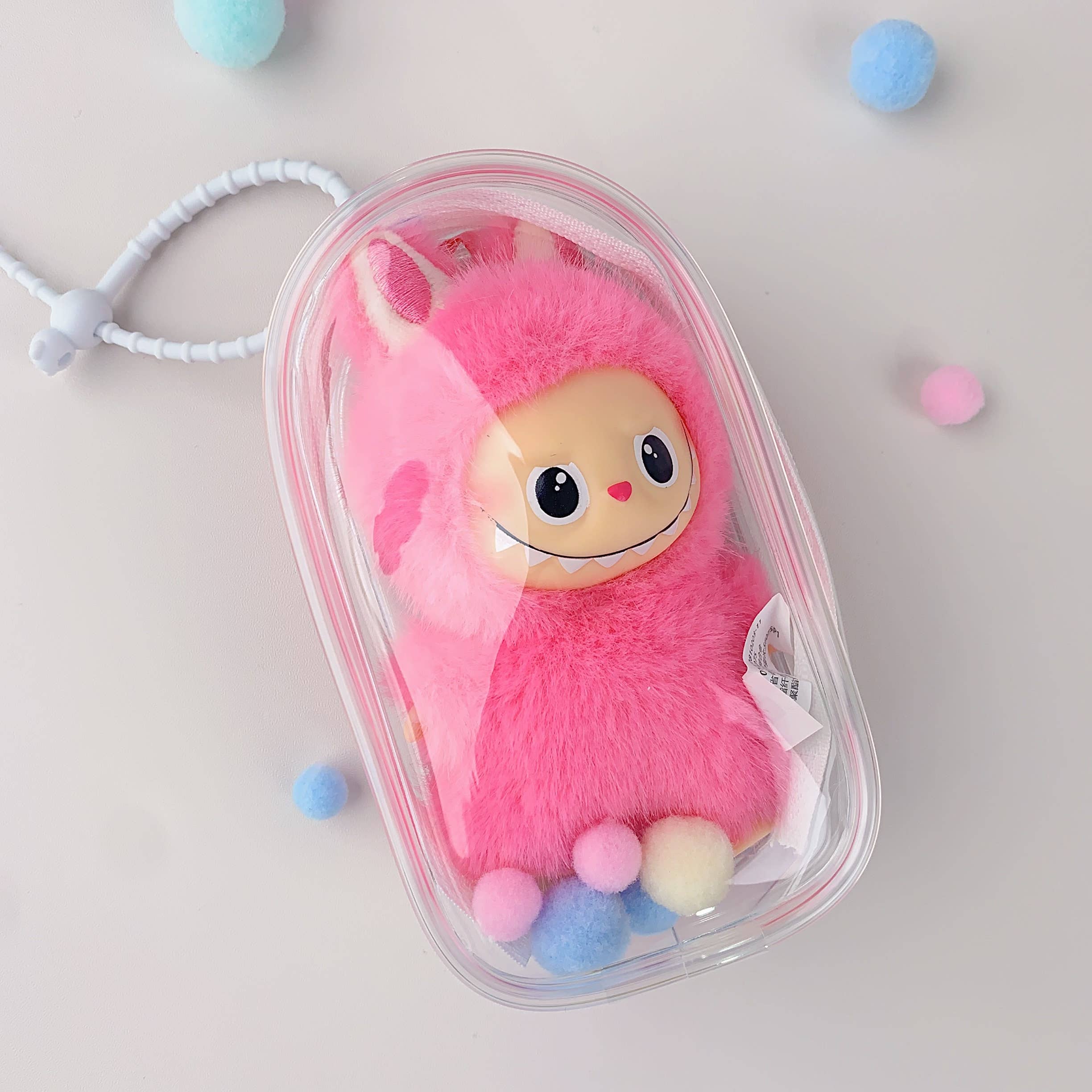 Lilyrosy（Duty free) - Wholesale Keychain - Women's - Mini Lafufu Bag Charm with Protective Pouch ( without doll) 4