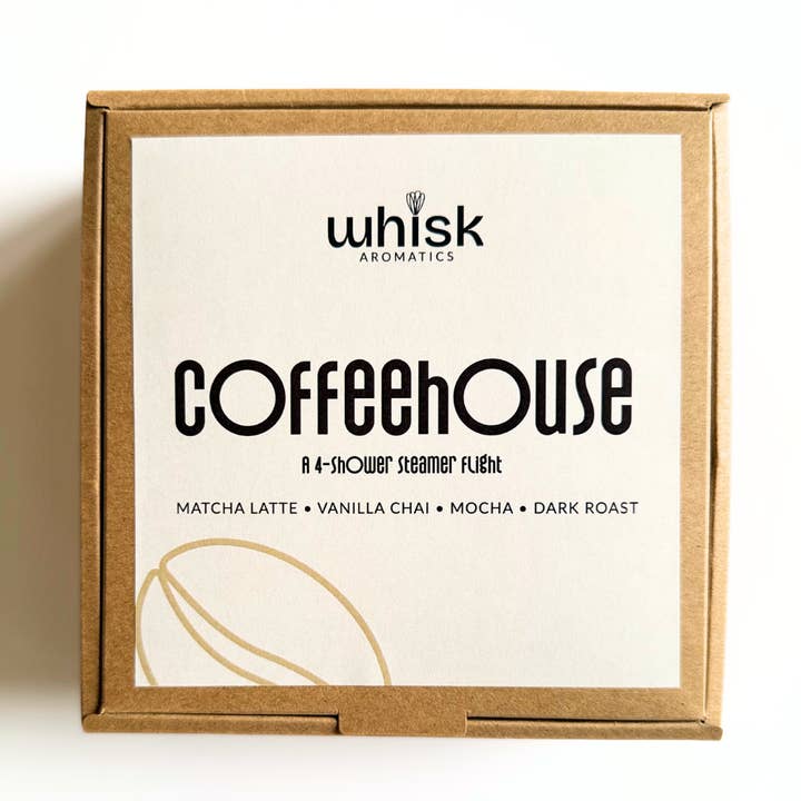 Shower Steamers | Coffeehouse Flight for wholesale by Whisk Aromatics