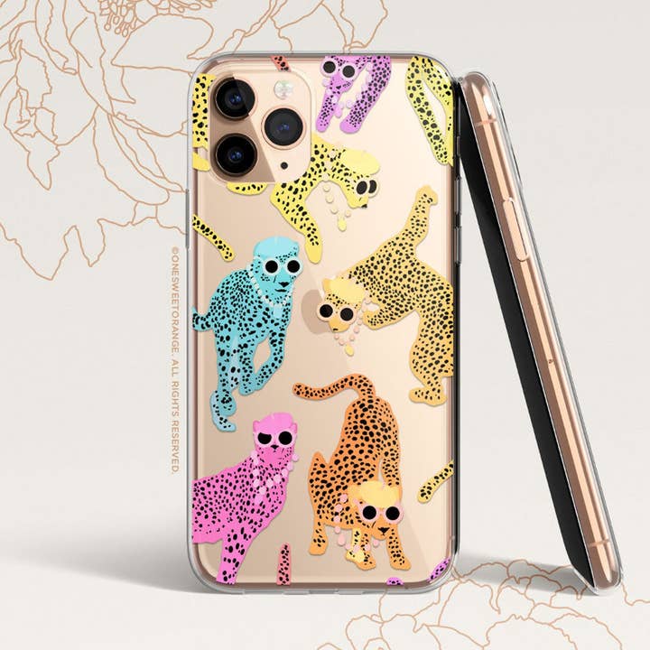 Coque iPhone Guépard pour la vente par Onesweetorange