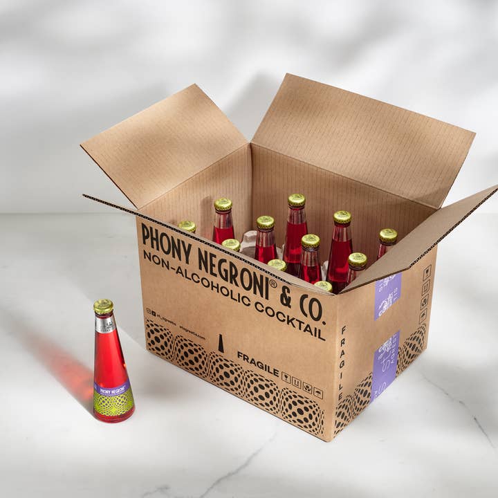 St. Agrestis - Wholesale Non-Alcoholic Aperitif/Mocktail - St. Agrestis Non-Alcoholic Phony Mezcal Negroni.6