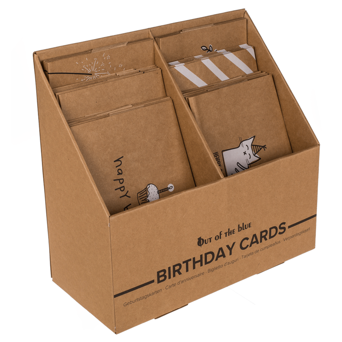 Out of the blue KG - Wholesale DIY Craft Kit - Craft paper gift card 2 in 1,2