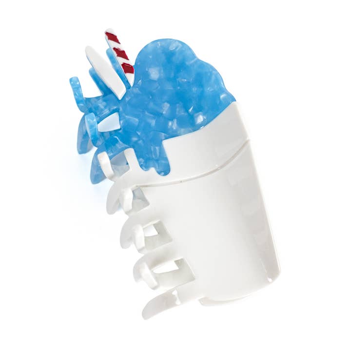 Pince à cheveux Blue Snowball - Pince Louisiana Sno-Ball pour la vente par Electric Little Things