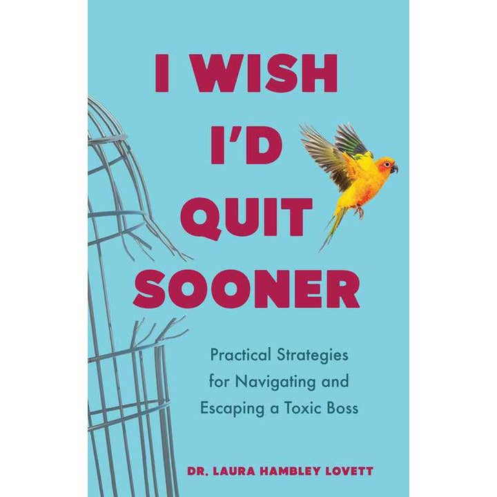 I Wish I'd Quit Sooner by Dr. Laura Hambley Lovett for wholesale by Simon & Schuster