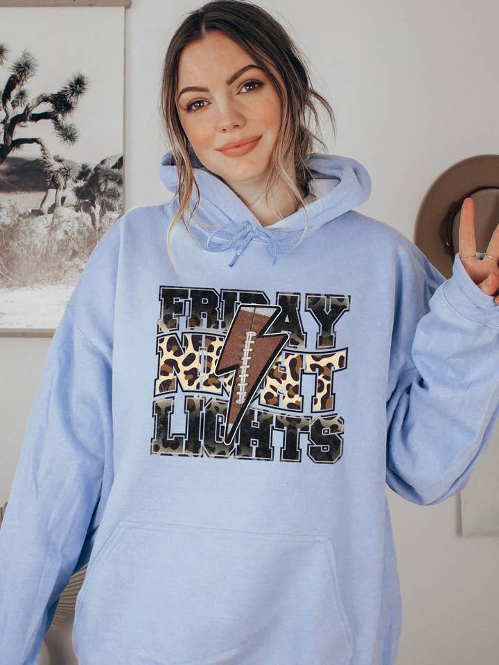 Friday Night Lights Hoodie for wholesale by Shop Alloe | Print & Media Co.