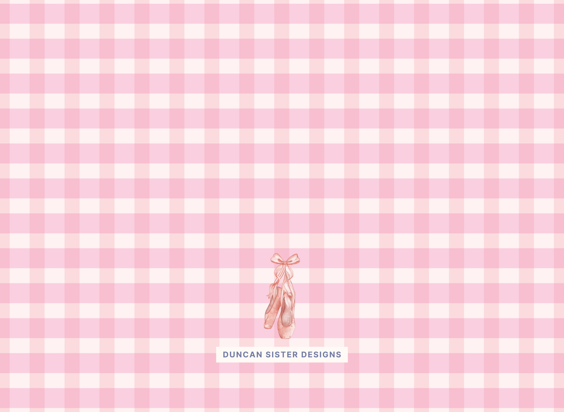Duncan Sister Designs - Wholesale Stationery/Notecard Set - Pink Ballerina Slipper Notecards – Set of 8, USA Made2