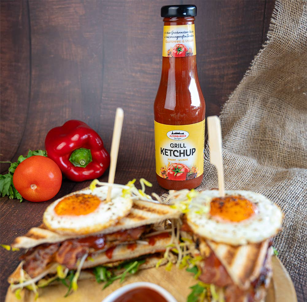 Altenburger Senf & Feinkost GmbH & Co. KG - Vente Ketchups - Ketchup à griller - épicé/épicé2