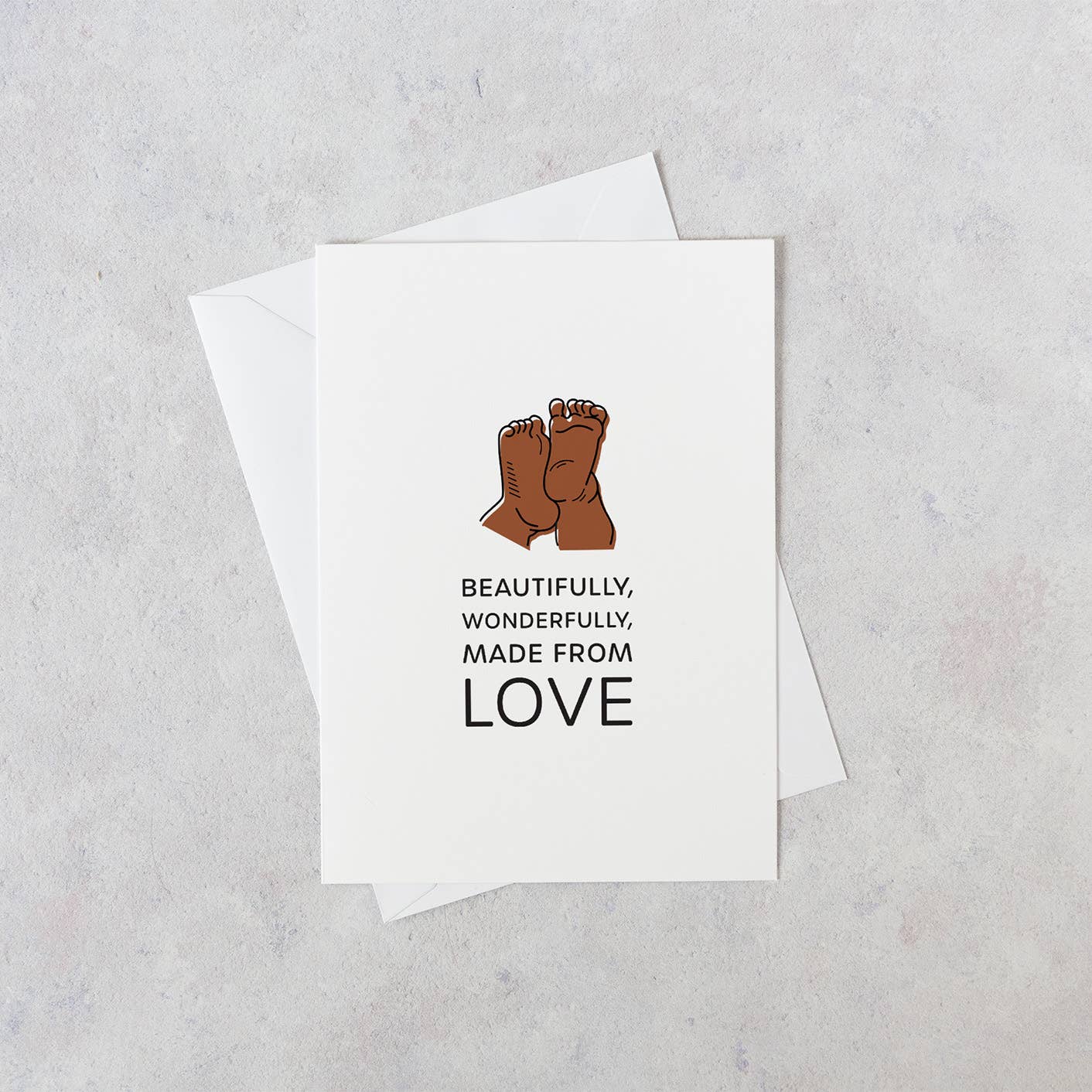 Junebug Ink - Wholesale Baby Card - Baby Love1