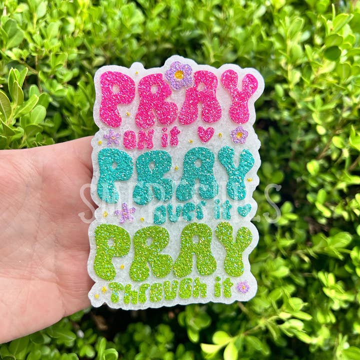 Southern Mama Freshies & More - Wholesale Car Freshener - Women's - Pray On It, Over It, Through It Car Freshie