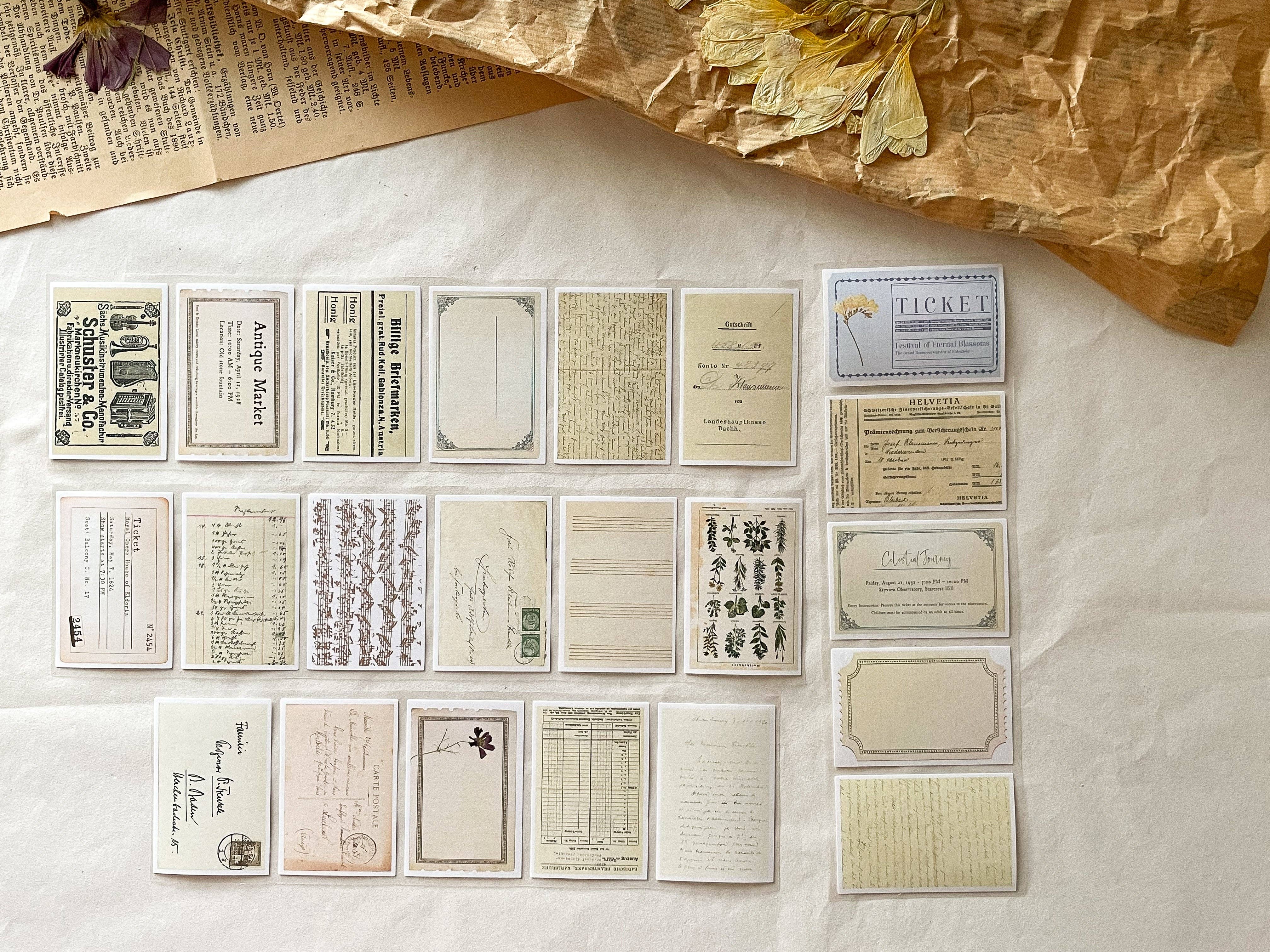 samesjournal - Wholesale Washi Tape - Vintage Ticket Sticker Tape3