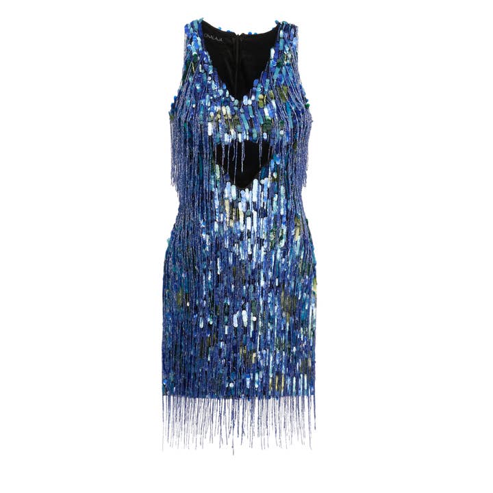 Isi Fringe Dress for wholesale by Onalaja